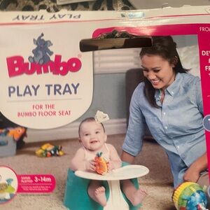 New! Bumbo 
Play Tray for Floor Seat - White